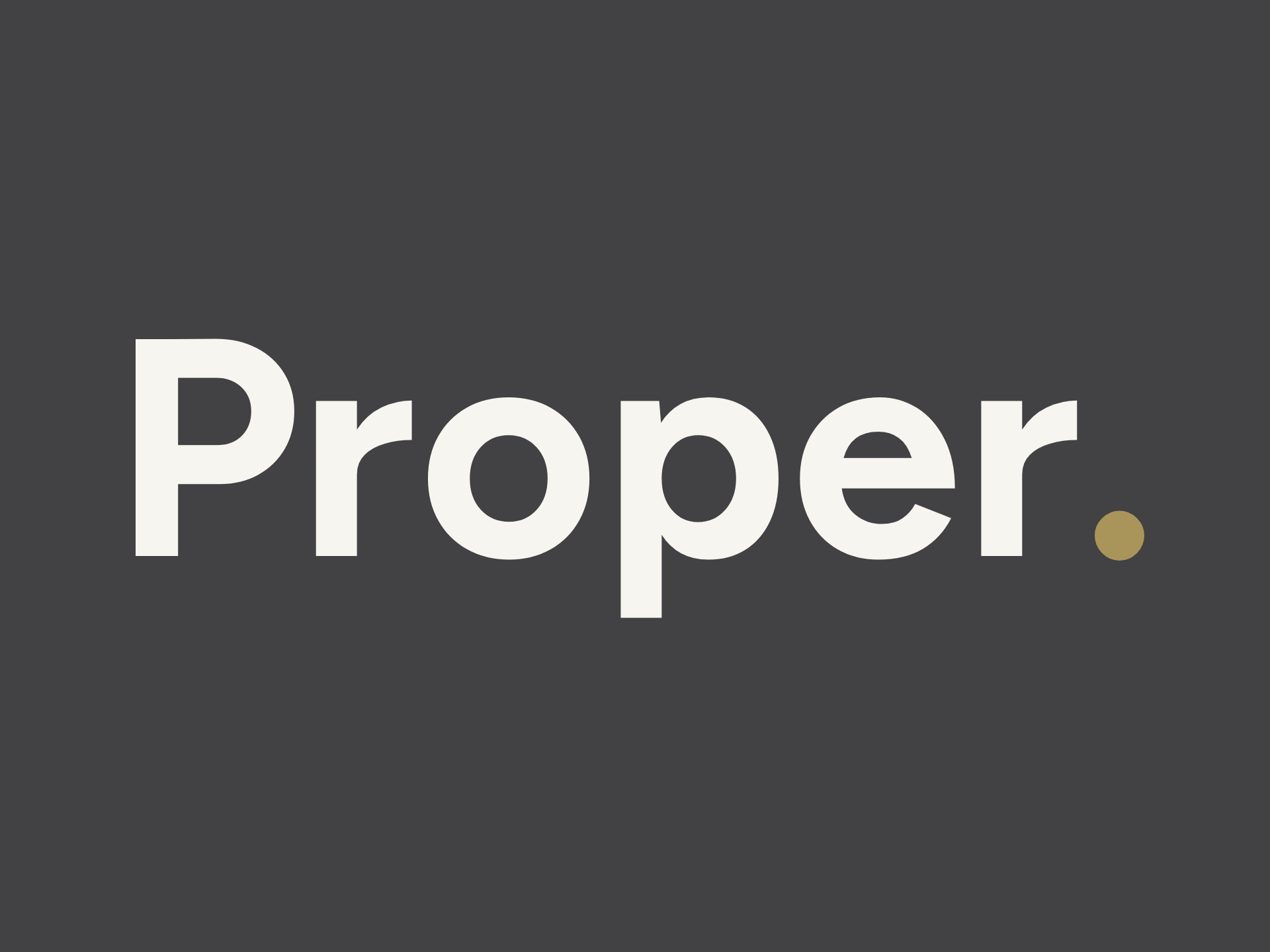 Proper